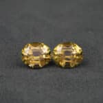 Tourmaline Automne, paire ovale, 8.64 cts isaiah