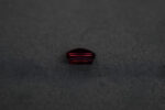 Grenat rhodolite, rectangle fantaisie courbe, 2.8 cts – Image 2