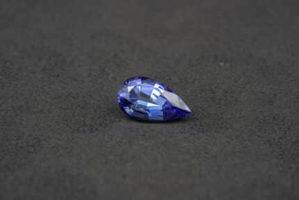 Tanzanite poire, 4.09 cts
