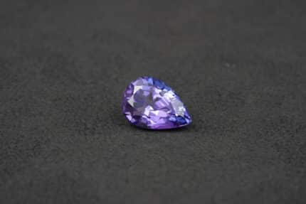 Tanzanite poire, 5.31 cts