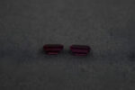 Grenat rhodolite paire, rectangle (RPC), 2.9 cts – Image 2