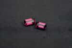 Grenat rhodolite paire, rectangle (RPC), 2.9 cts