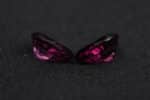 Grenat rhodolite paire, poire, 4.24 cts – Image 2