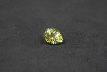 Tourmaline bicolore, poire, 3.64 cts isaiah