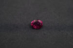 Grenat rhodolite, ovale, 2.4 cts