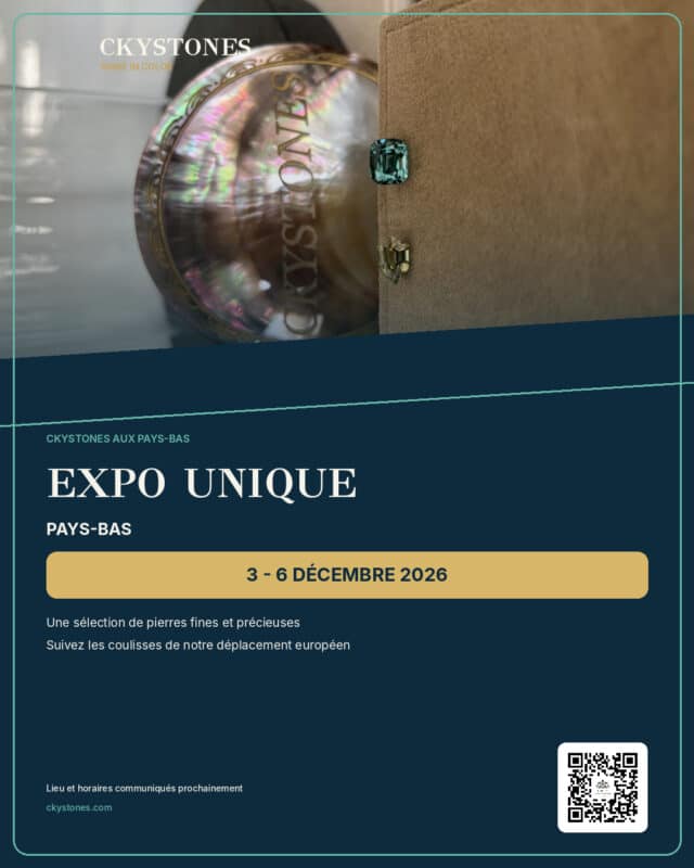 CKYSTONES à Expo Unique aux Pays-Bas, du 3 au 6 décembre 2026