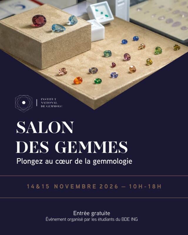 CKYSTONES au Salon des Gemmes ING : 14 et 15 novembre 2026